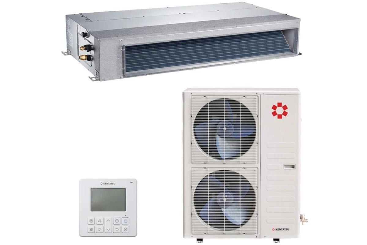 Канальный кондиционер Kentatsu KSKR140HFAN3R/KSUT140HFAN3L/-40
