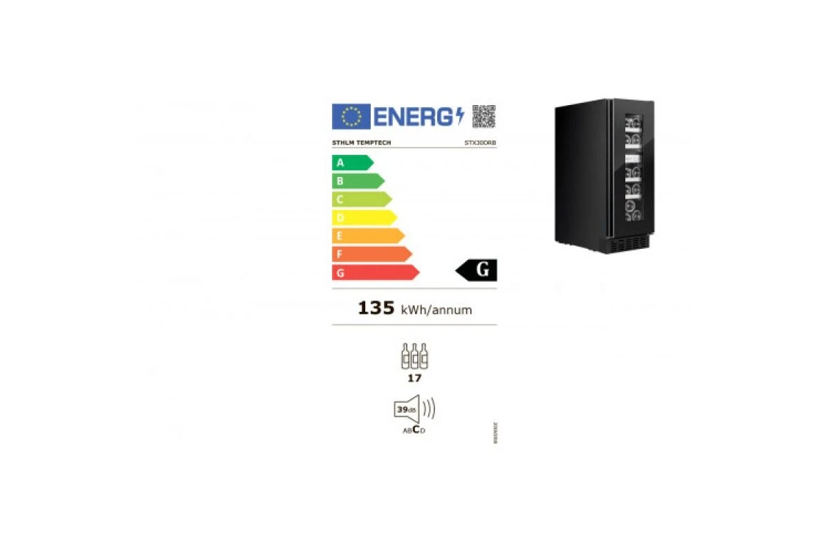 Винный шкаф Temptech STX30DRB
