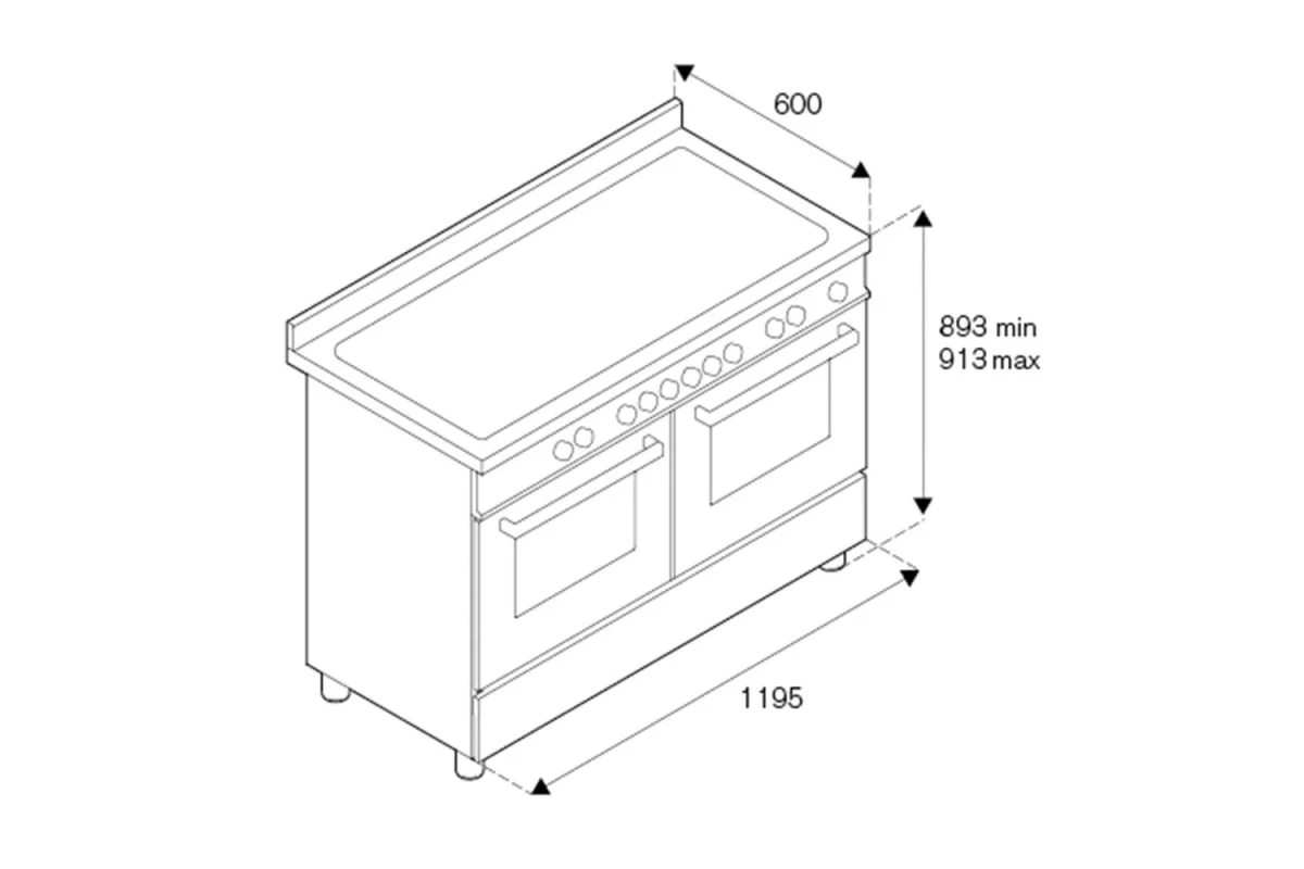 Варочный центр Bertazzoni MAS126G2EXT