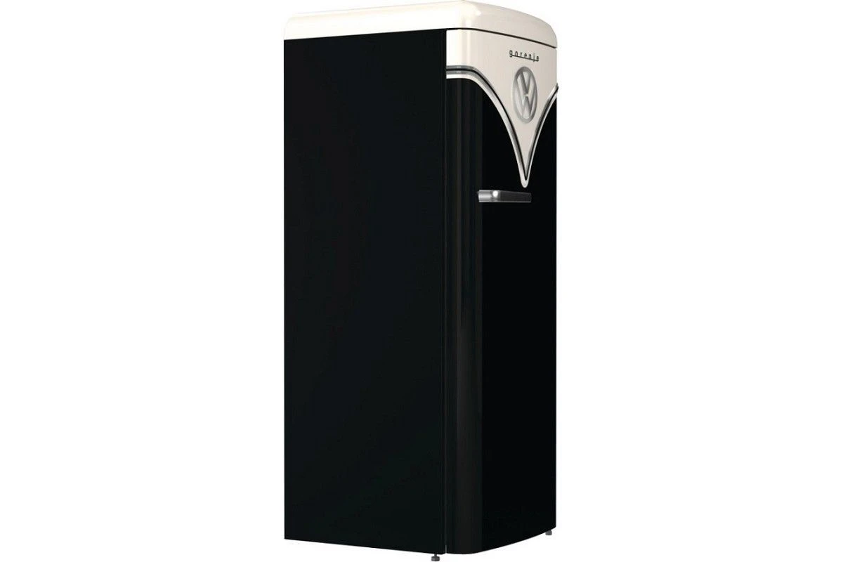 Отдельностоящий двухкамерный холодильник Gorenje OBRB615DBK