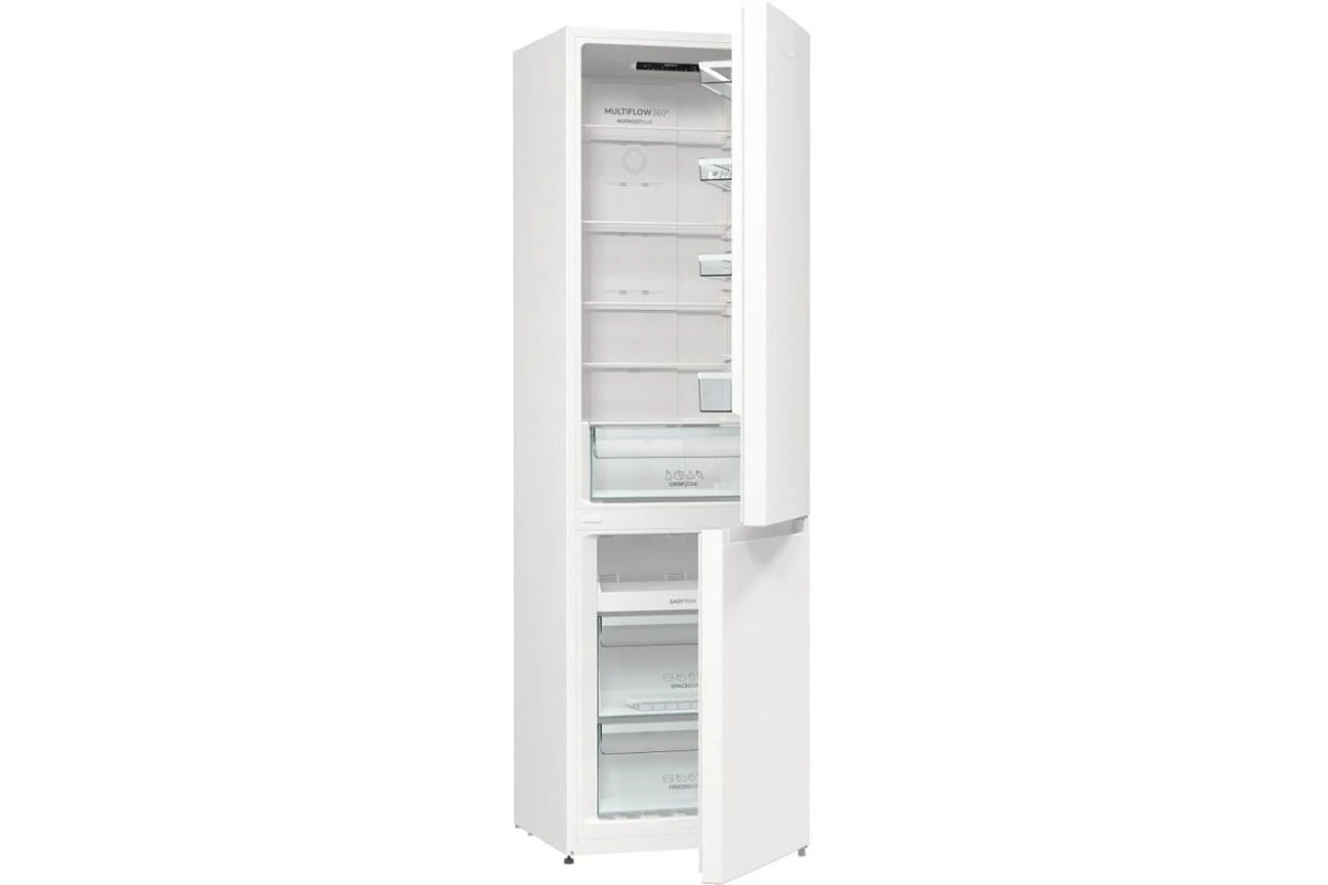 Отдельностоящий двухкамерный холодильник Gorenje NRK6201PW4