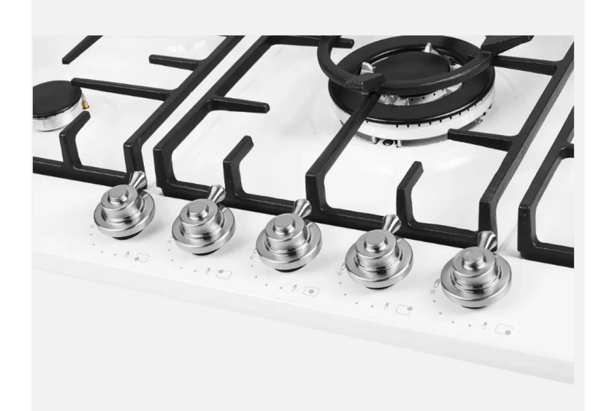 Газовая варочная панель Kuppersberg FV9TGRZ W Silver