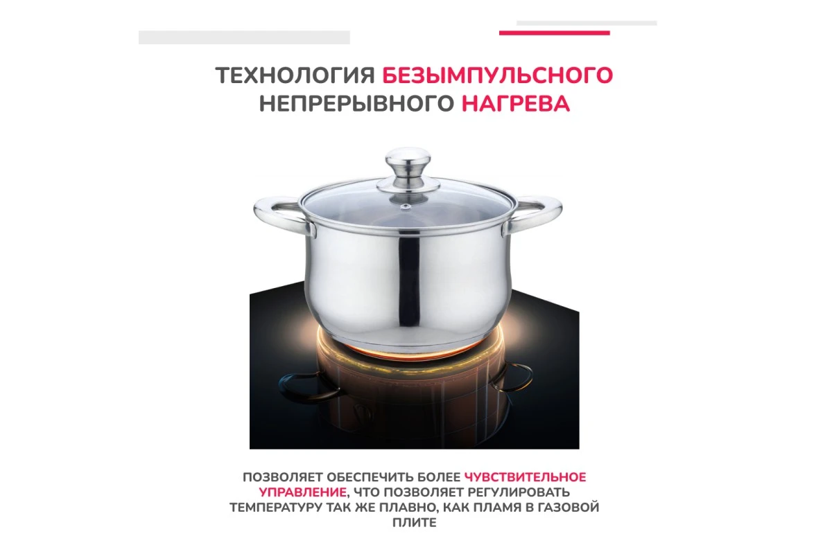 Индукционная варочная панель встраиваемая Simfer H45I73S070