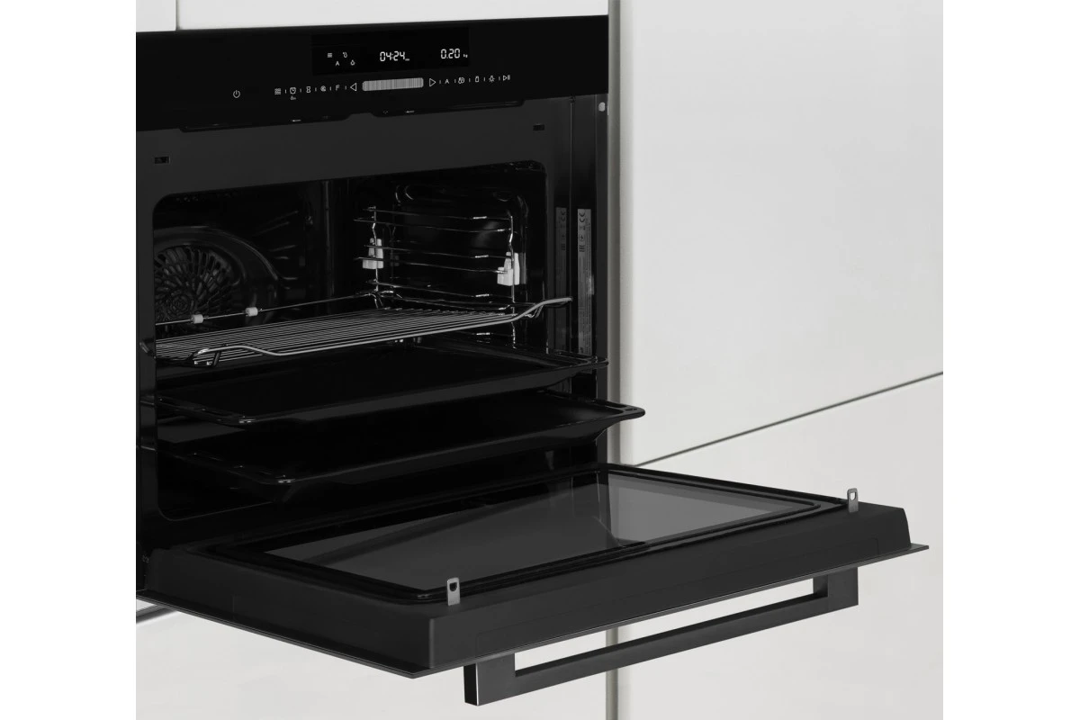 Духовой шкаф с СВЧ Weissgauff EOM 991 SB Black Edition