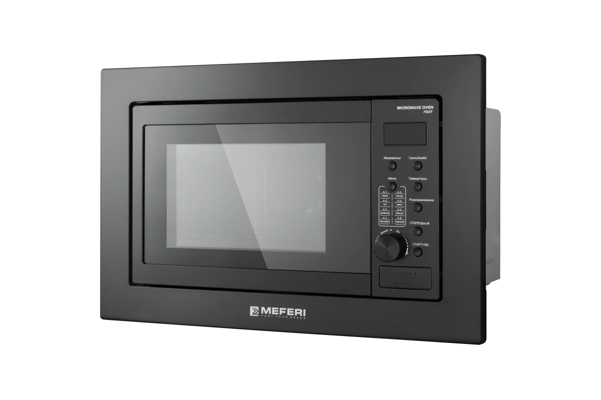 Встраиваемая микроволновая печь Meferi MMO6020BK POWER