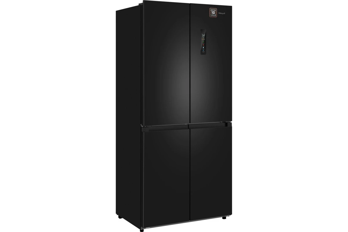 Отдельностоящий холодильник с инвертором Weissgauff WCD 450 B NoFrost Inverter