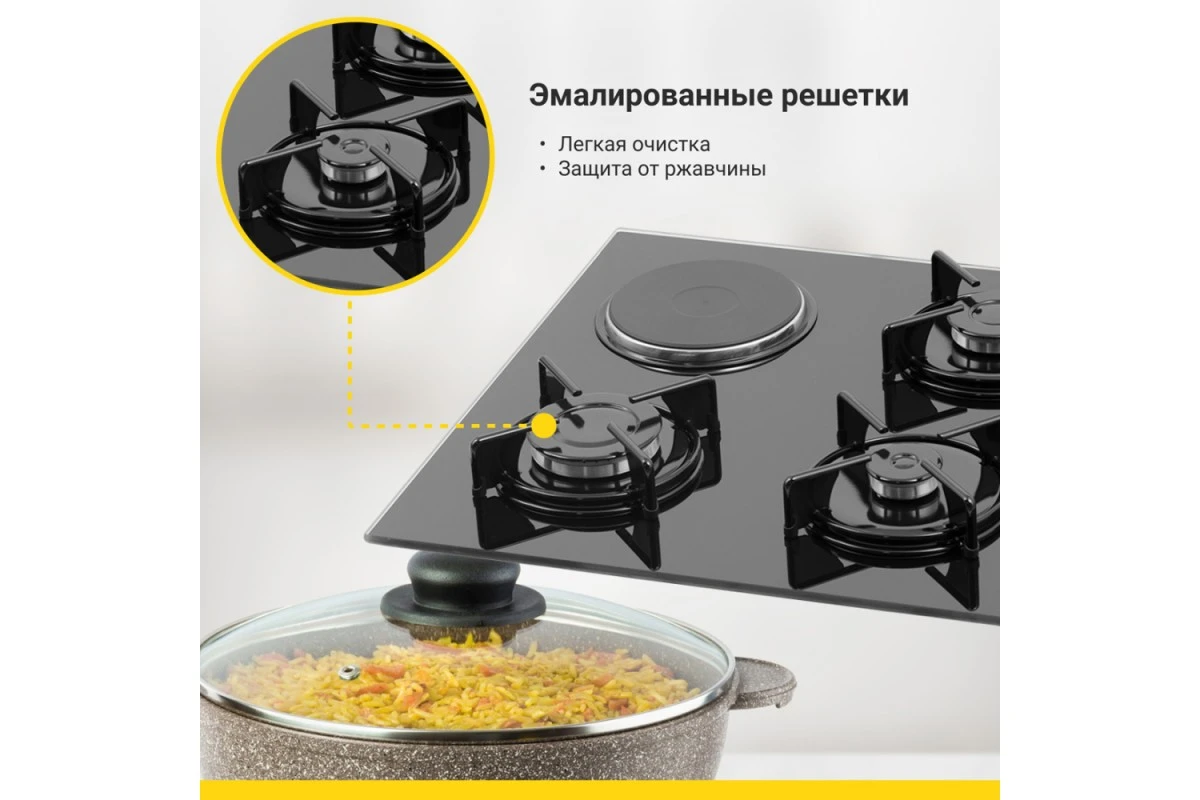 Комбинированная варочная панель Simfer H60K32B522