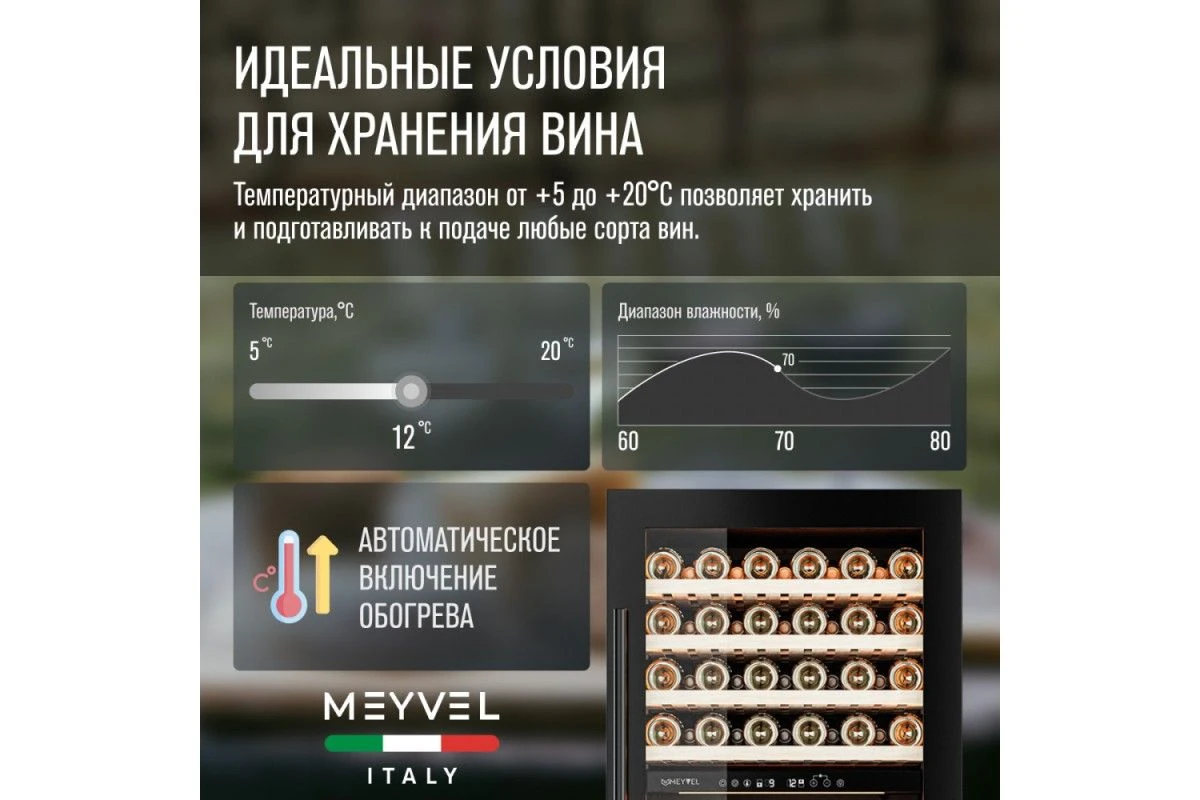 Винный шкаф Meyvel MV99PRO-KBT2