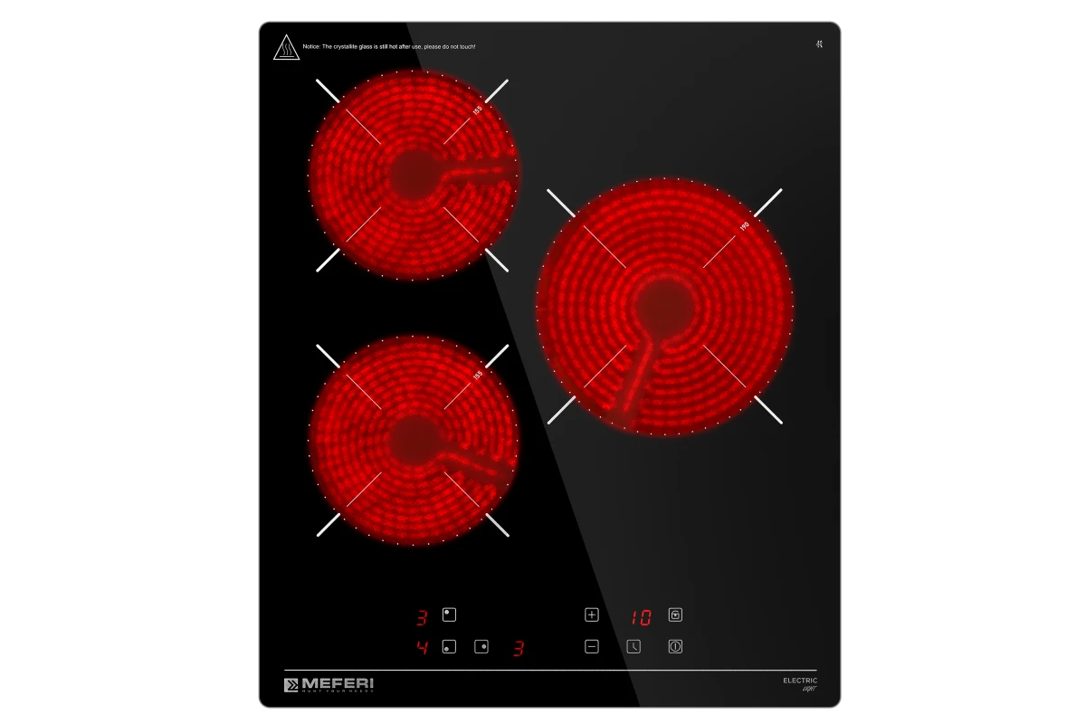 Электрическая варочная панель Meferi MEH453BK LIGHT