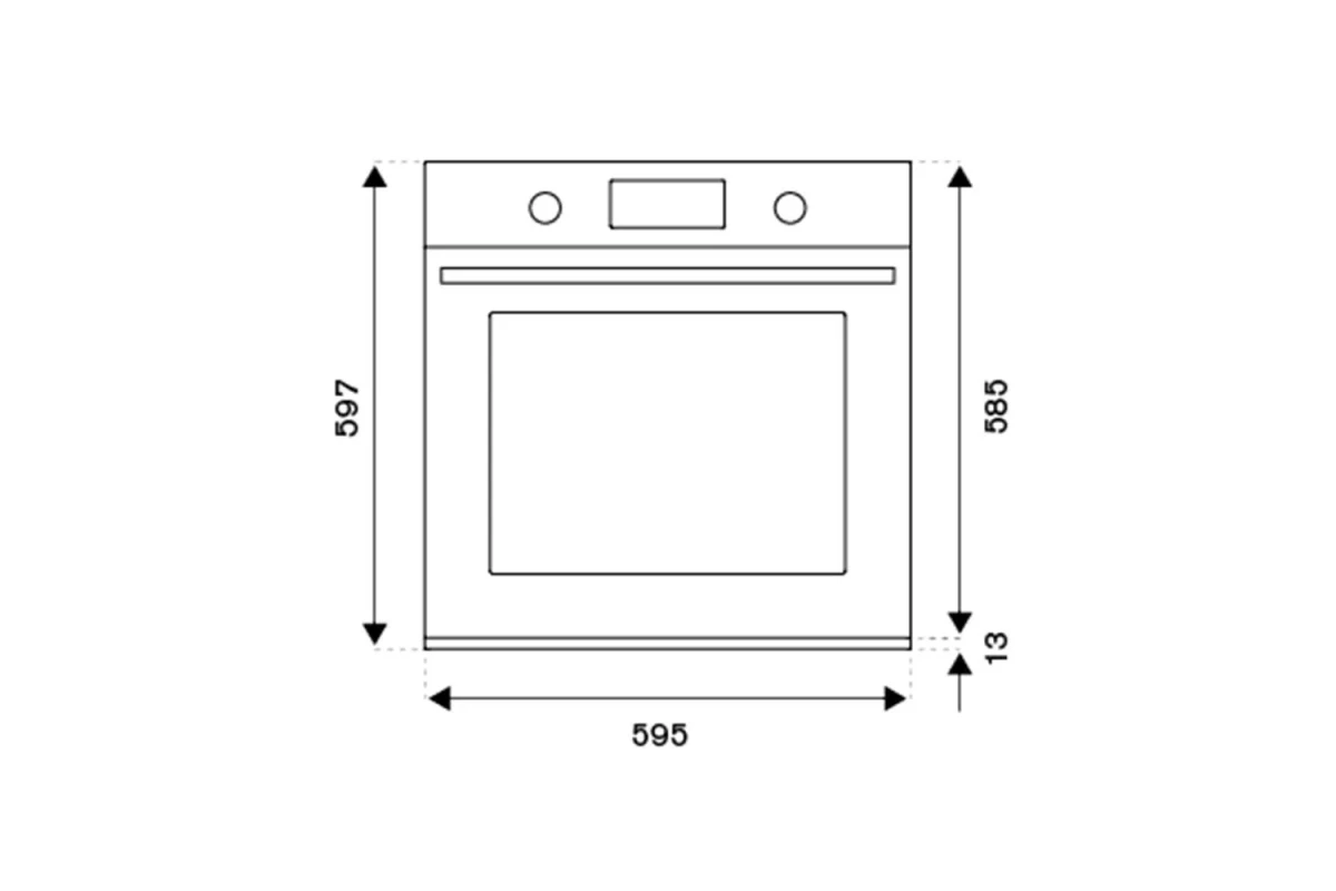 Электрический духовой шкаф Bertazzoni Professional F6011PROVPTX стальной