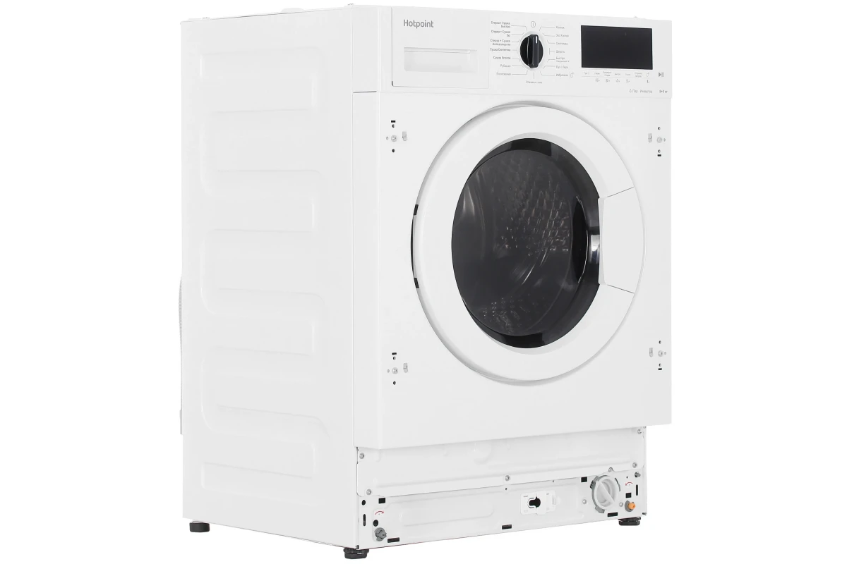Встраиваемая стиральная машина Hotpoint с сушкой BI WDHT 8548 V