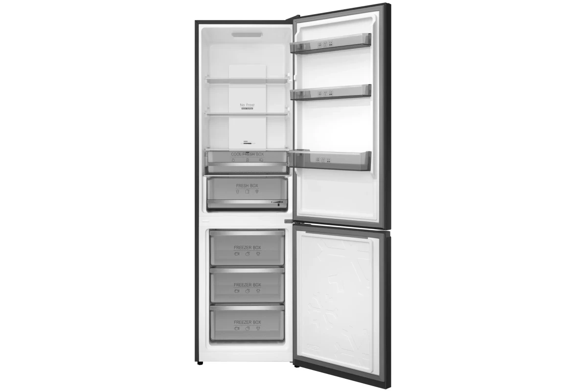Холодильник отдельностоящий с инвертором MEFERI MFR200BK TOTAL NO FROST COMBI ULTRA