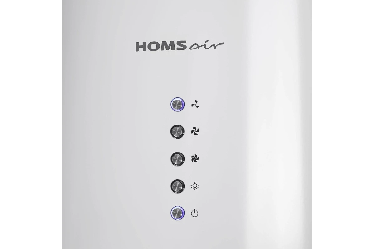 Кухонная вытяжка HOMSair ART 1050IS 35 белый (в 2-х коробках)