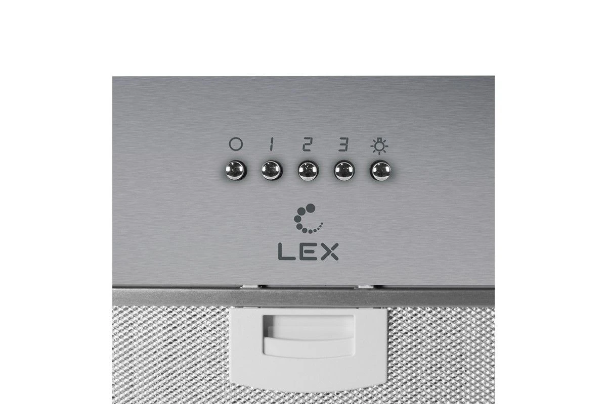Встраиваемая кухонная вытяжка LEX Ghost 600 Inox