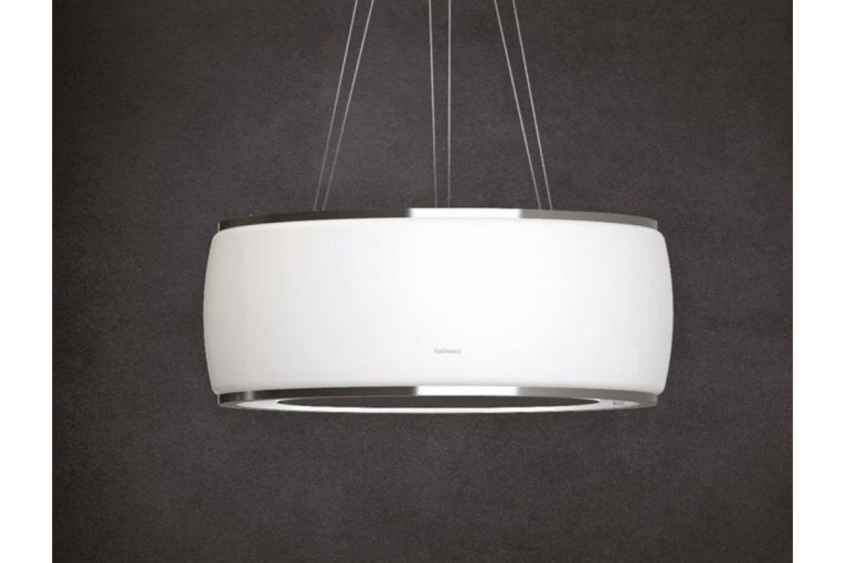 Вытяжка Falmec Circle.Tech SOFFIO isola 58 vetro bianco satinato (600)