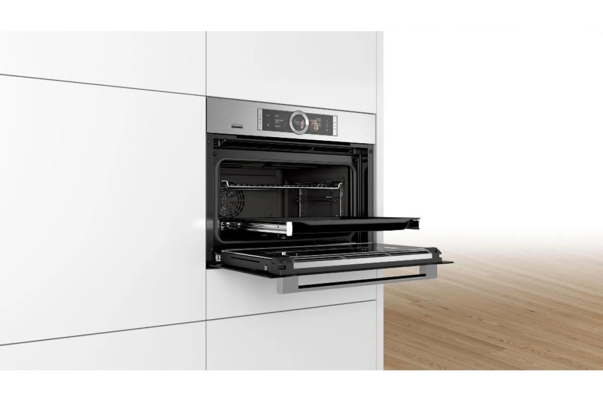 Компактный паровой духовой шкаф Bosch CSG656RS7
