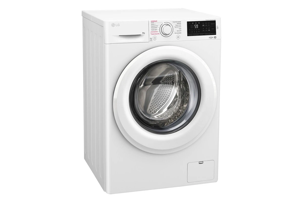 Cтиральная машина LG F4M5TS3W c функцией пара