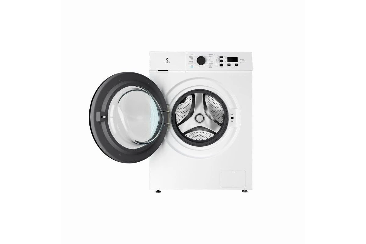 Узкая стиральная машина с инвертором и паром LEX LWM06010BLIDsmall