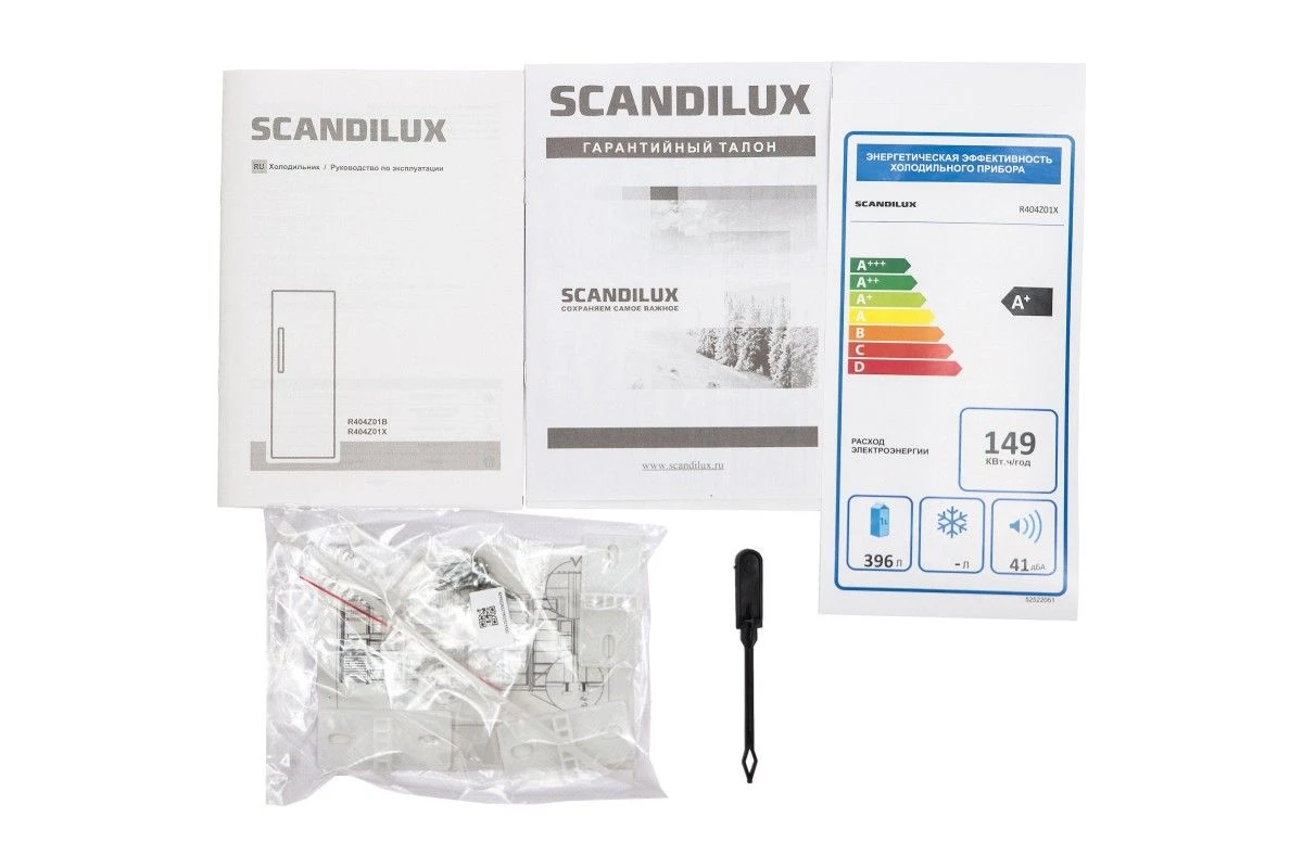 Морозильник Scandilux FN307E01X
