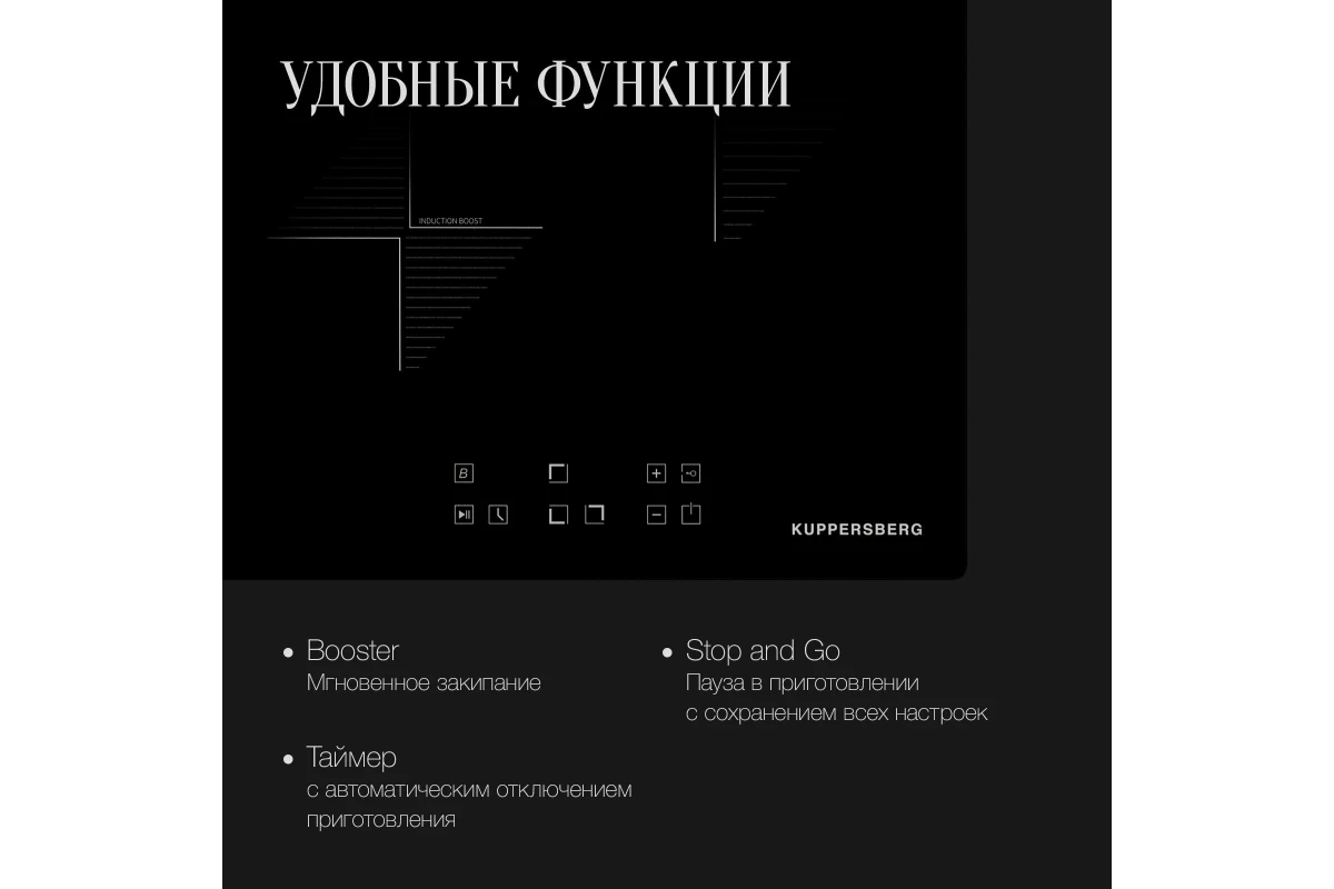 Индукционная варочная панель Kuppersberg ICO 402