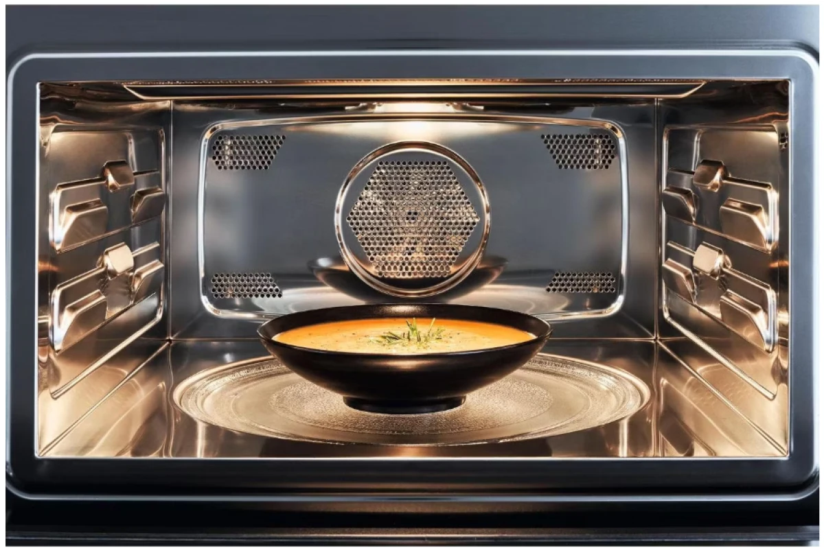 Встраиваемый комбинированный духовой шкаф Bertazzoni Modern F457MODMWTN черный