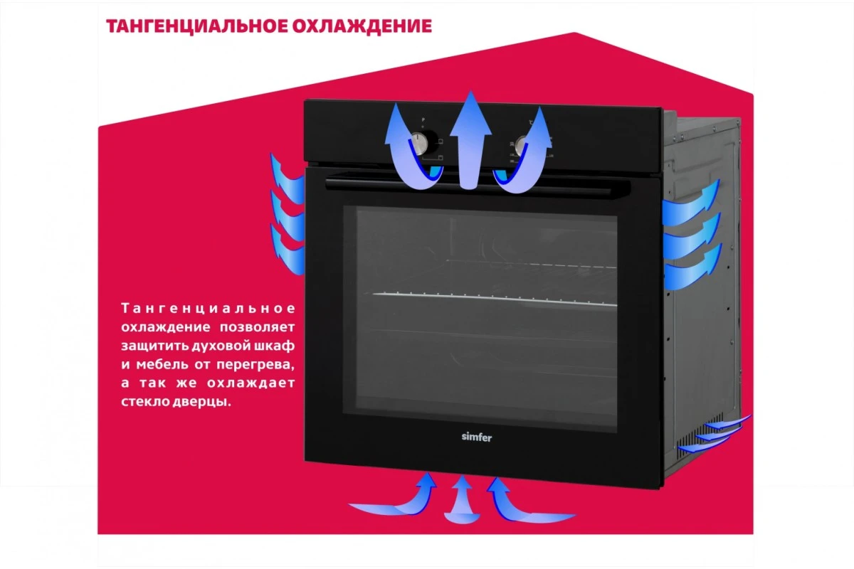 Электрический духовой шкаф Simfer B6EB140001