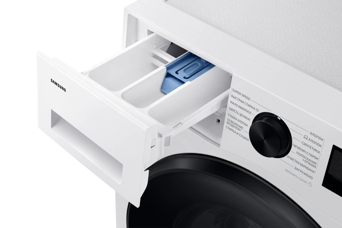 Стирально-сушильная машина Samsung WD90DG5G34BELP