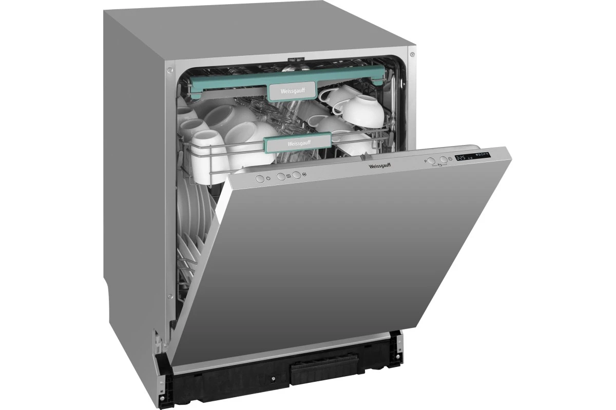 Умная встраиваемая посудомоечная машина Weissgauff BDW 6033 Wi-Fi Inverter Autoopen