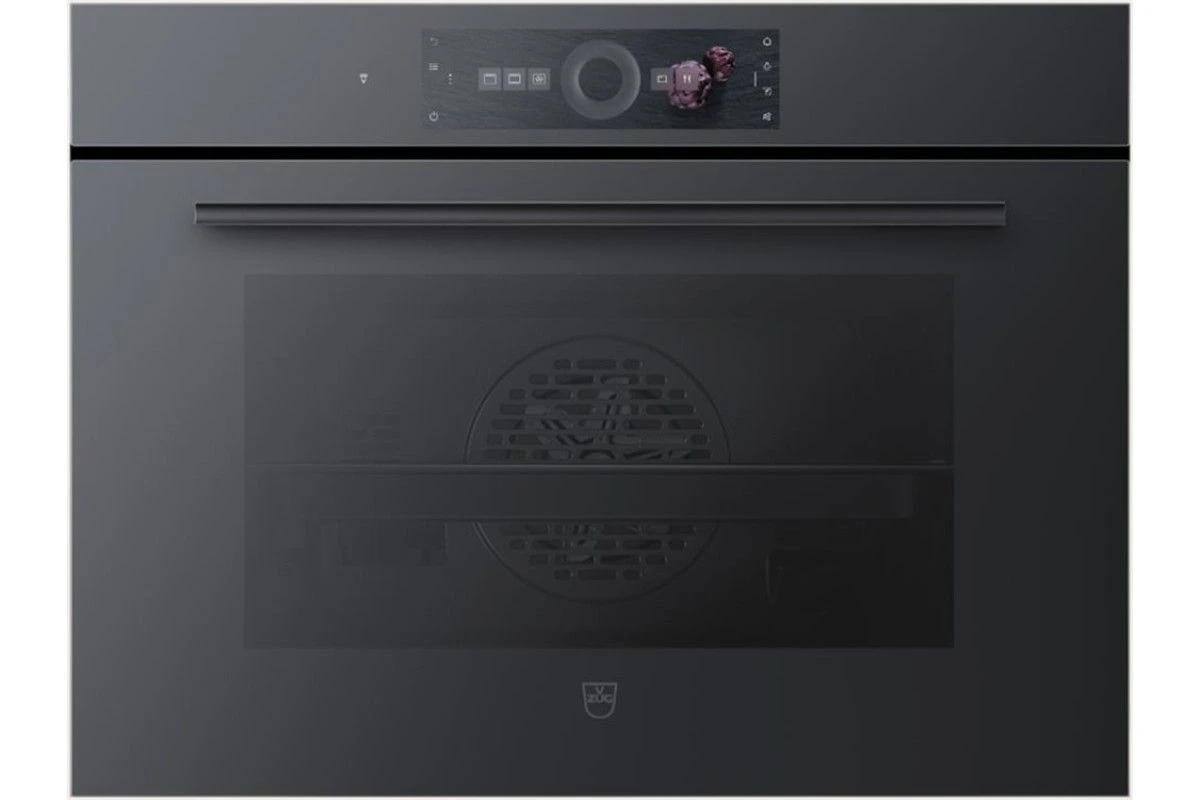 Духовой шкаф V-ZUG Combair V6000 45P черное стекло C6T-21059