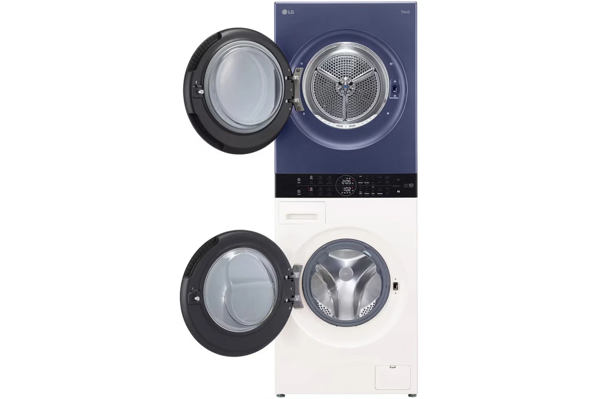 Стирально-сушильная машина LG W4W8LVPK4HM WashTower