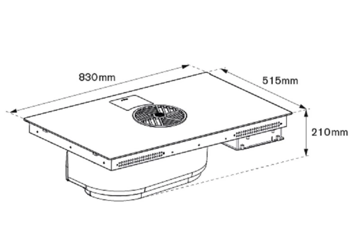 Варочная панель Bertazzoni P804ICH2M30NC