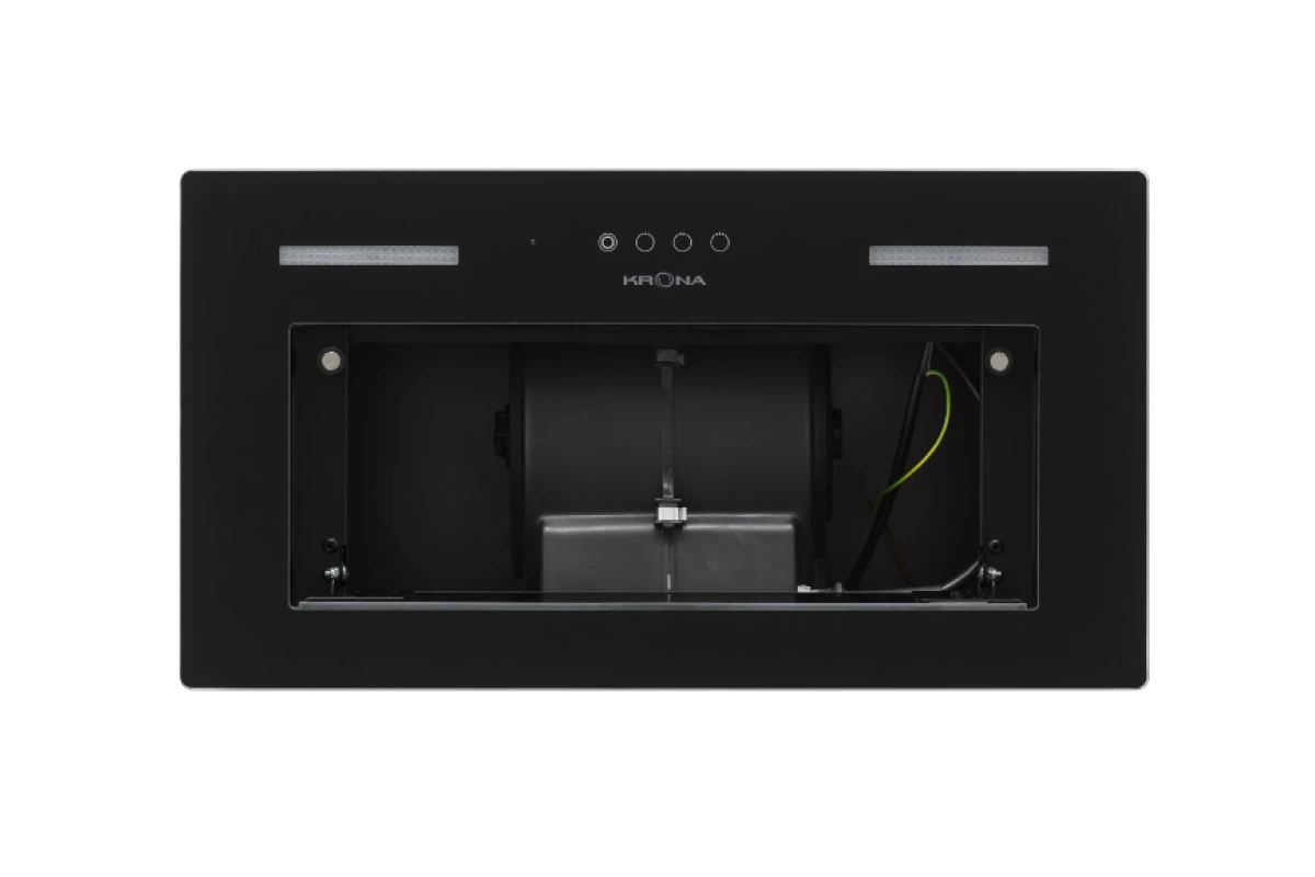Полновстраиваемая вытяжка KRONA ZANDER 600 DN BLACK S