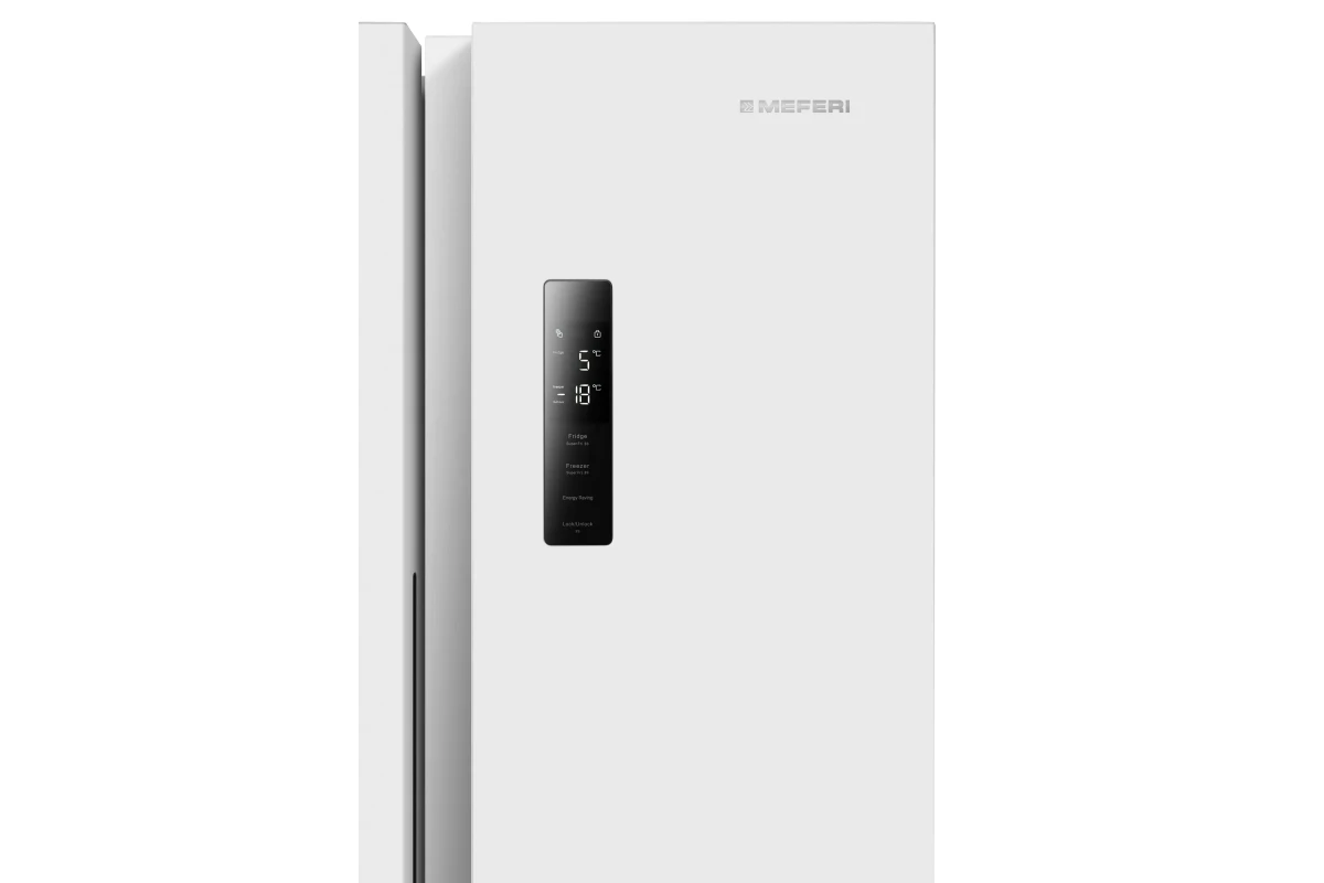 Холодильник MEFERI MFR78WH TOTAL NO FROST SIDE BY SIDE ULTRA