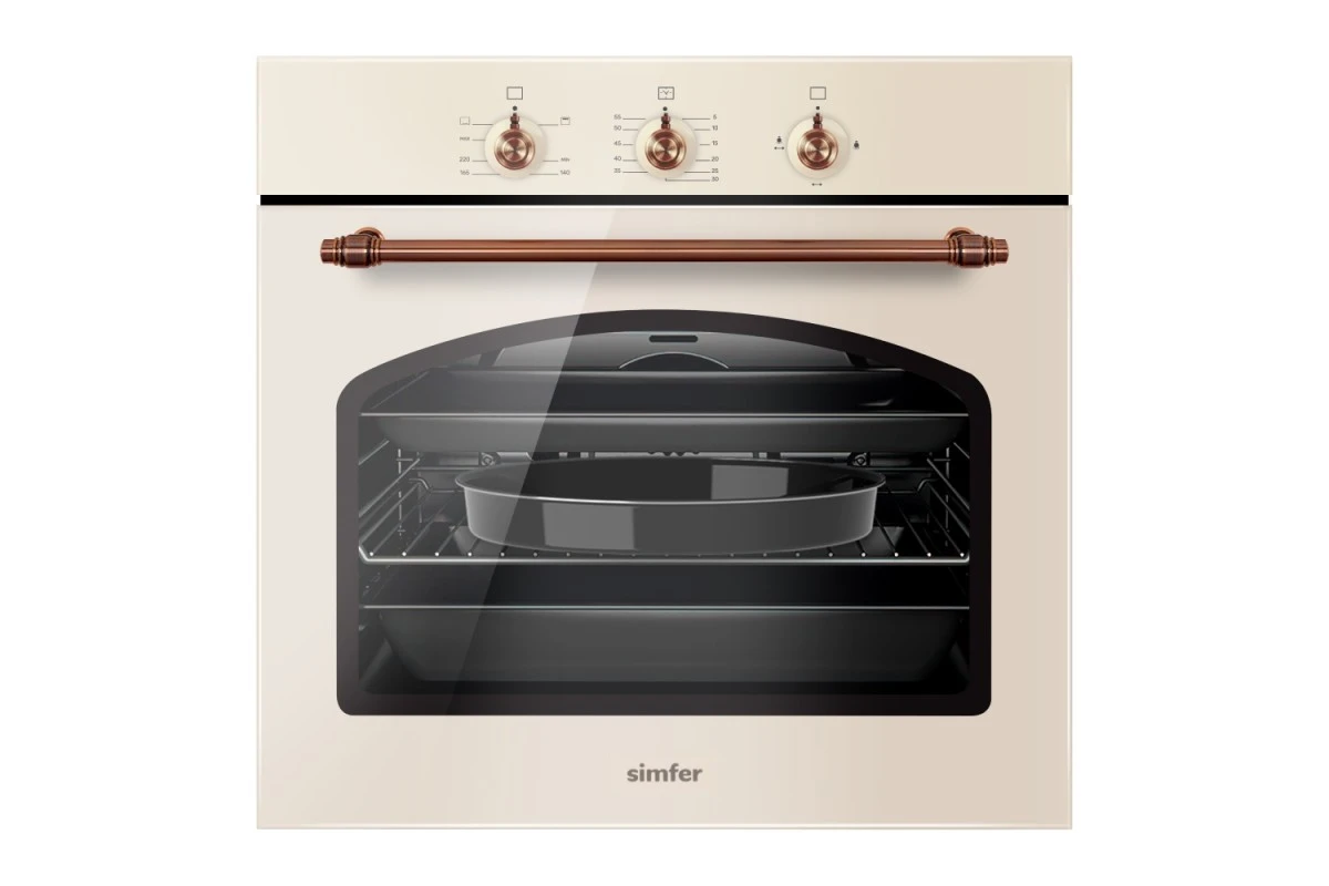 Газовый духовой шкаф Simfer B6GO12017