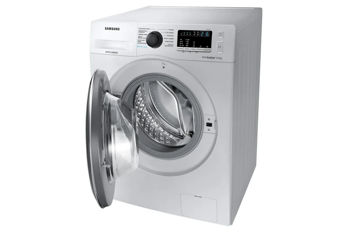 Стиральная машина Samsung WW80R42LHESDLP (EcoBubble)