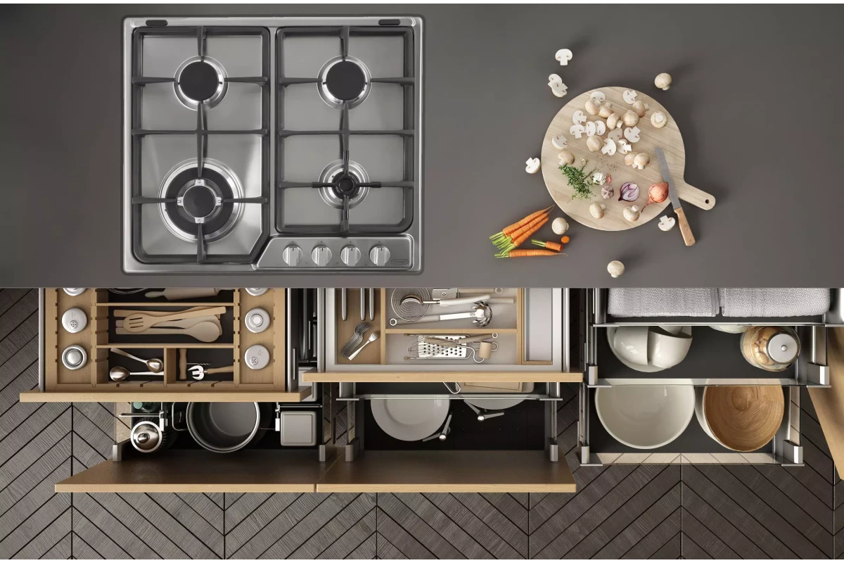 Встраиваемая газовая варочная панель DeLonghi IF 46 PRO