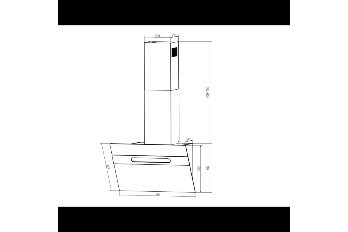 Кухонная вытяжка Franke STERLING 60 WH, белый