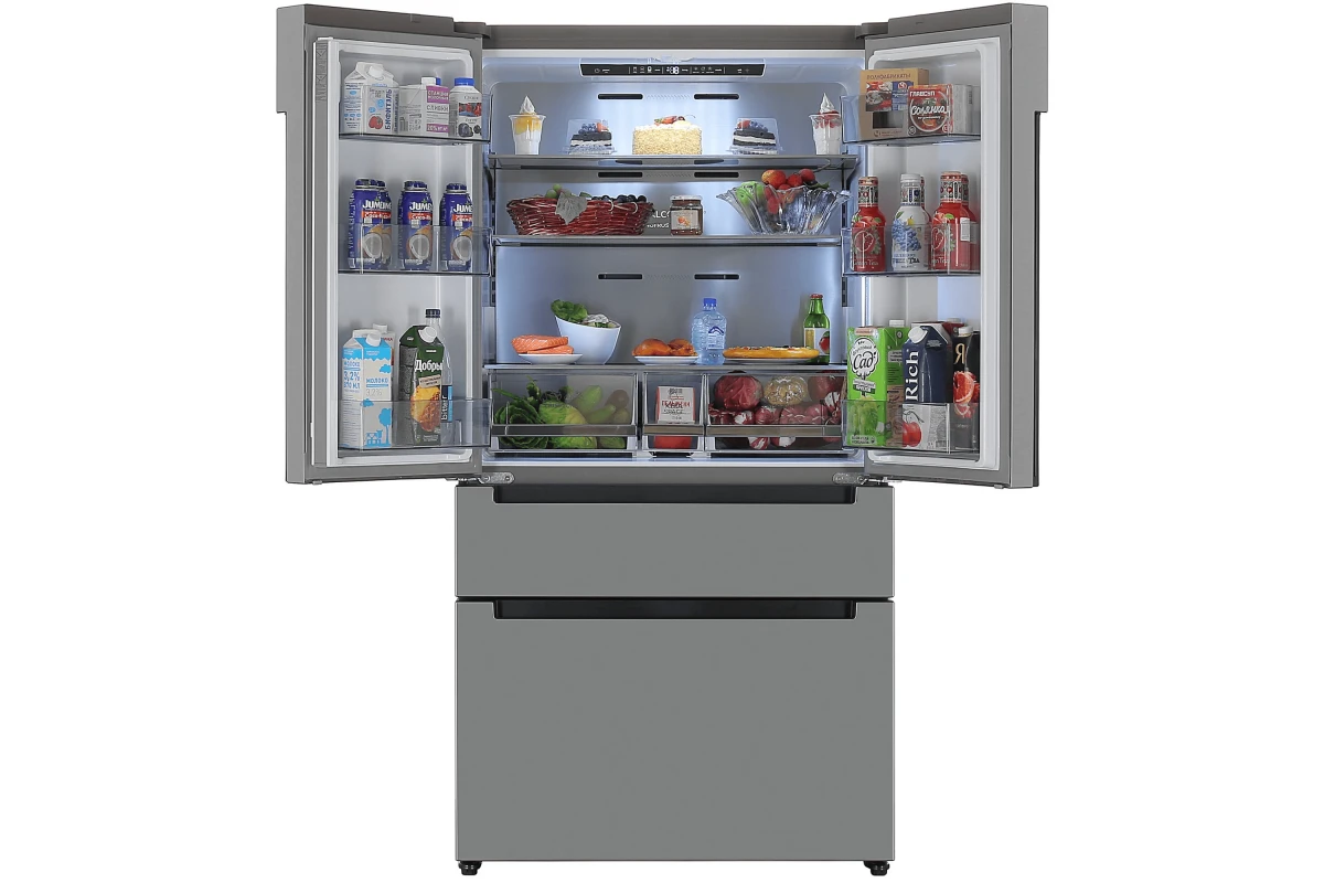 Отдельностоящий холодильник Gorenje NRM917E8X4WF