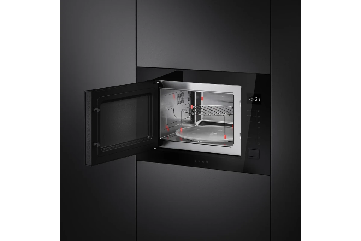 Встраиваемая микроволновая печь Smeg FMI225BI