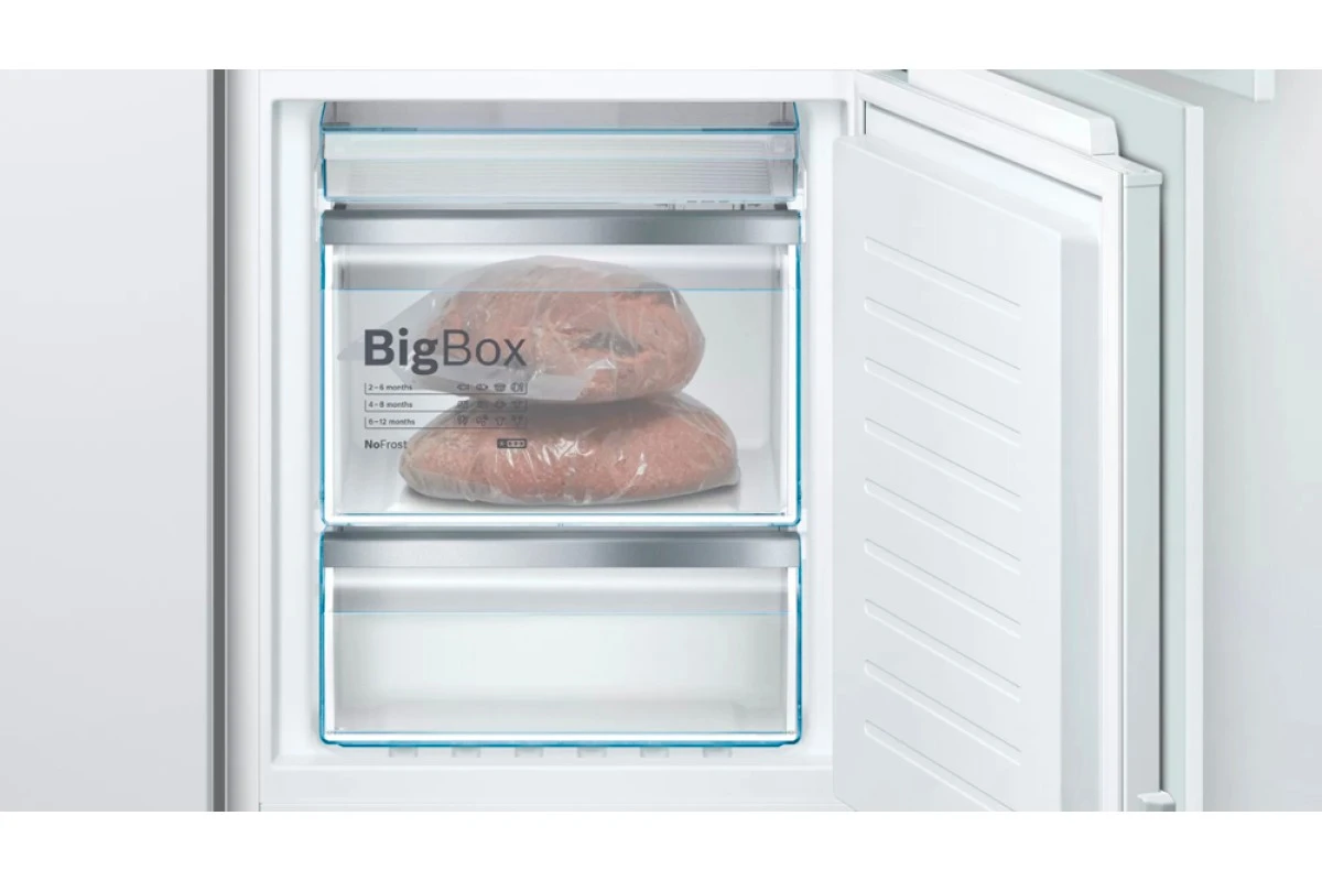 Встраиваемый двухкамерный холодильник Bosch KIN86AFF0