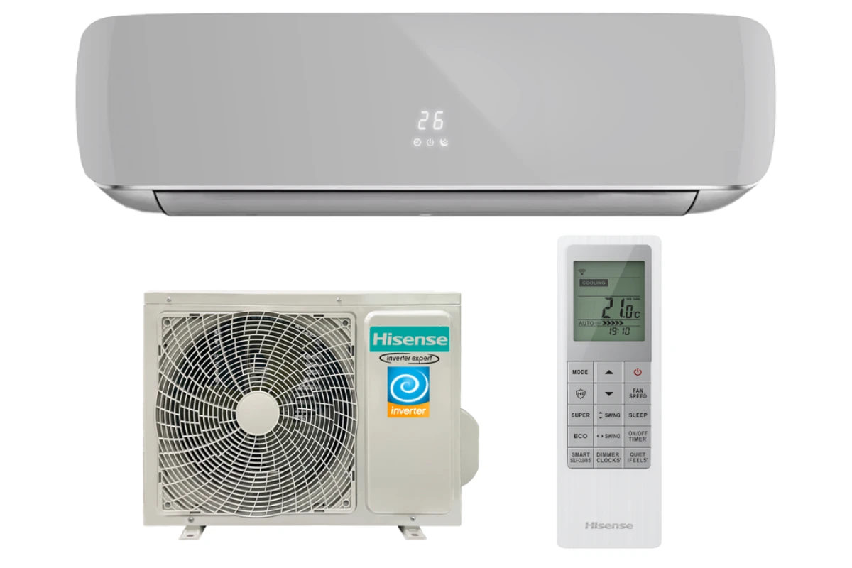 Кондиционер Hisense Silver Crystal Super AS-10UW4RVETG00(R) SILVER