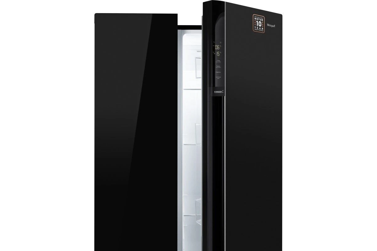 Отдельностоящий холодильник с инвертором Weissgauff WSBS 600 BG NoFrost Inverter