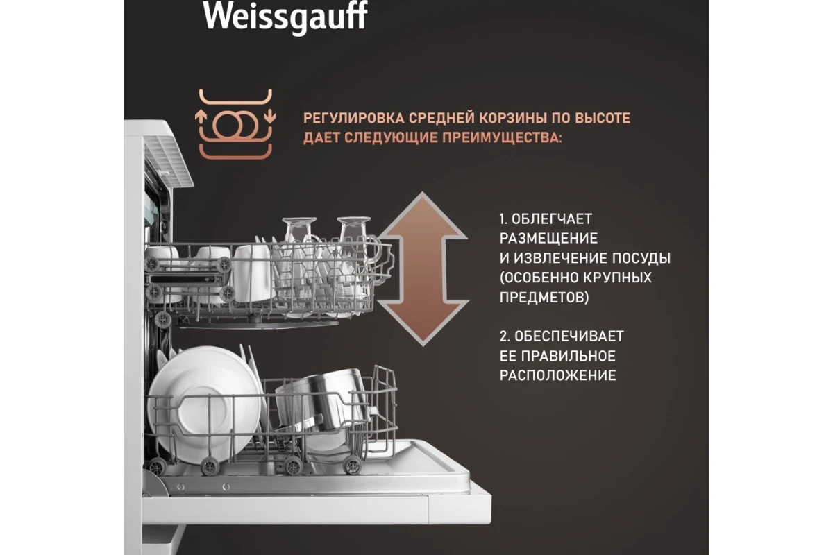 Посудомоечная машина Weissgauff DW 4535