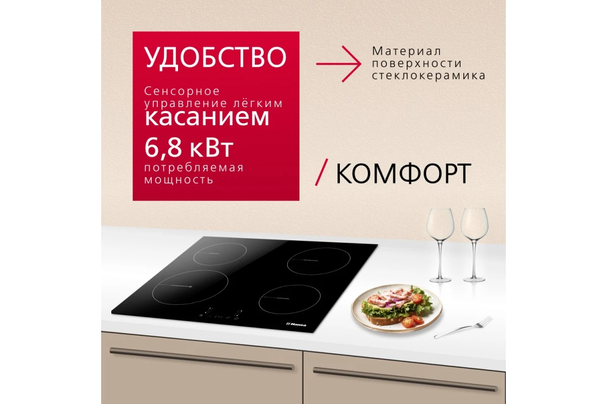 Индукционная панель Hansa BHI68312