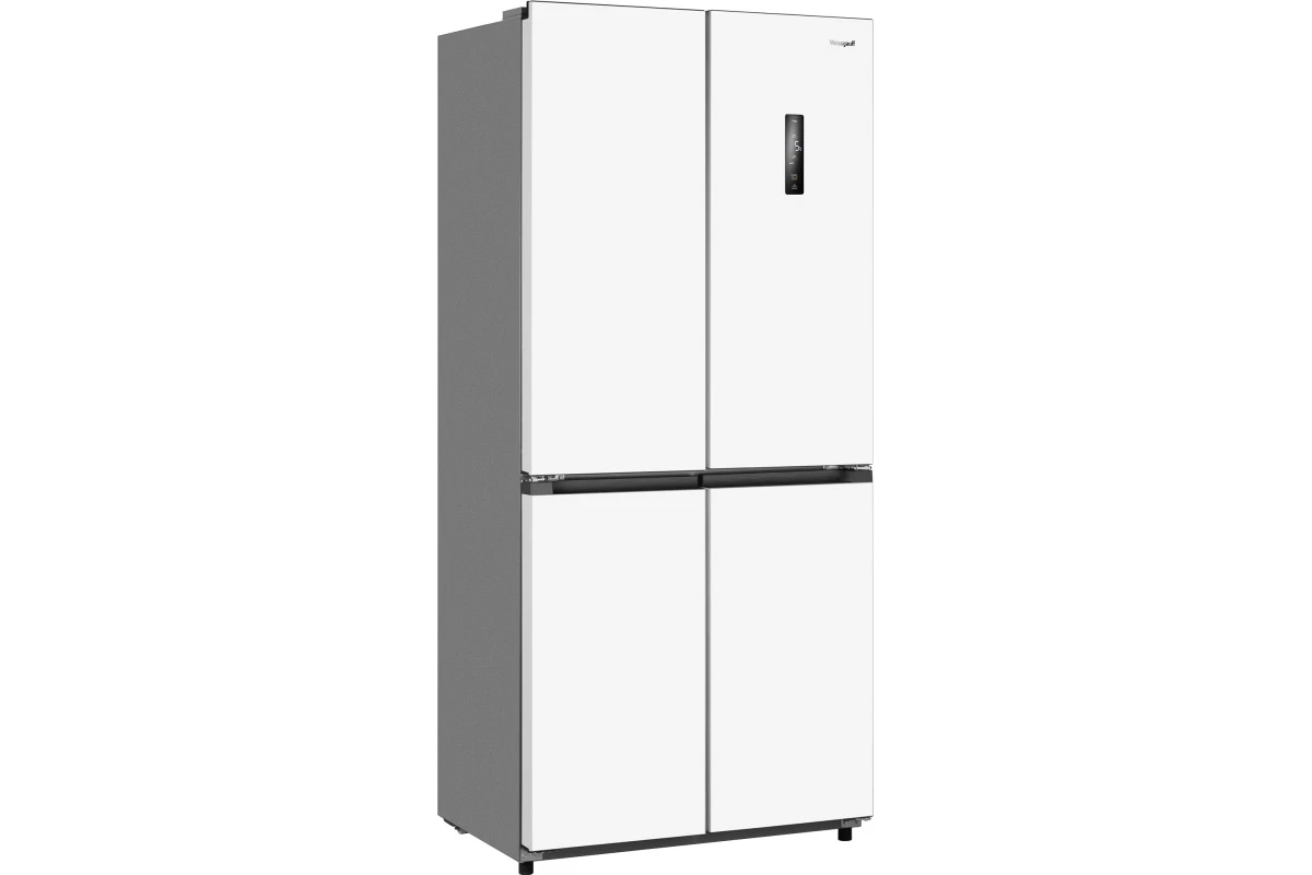 Отдельностоящий холодильник с инвертором Weissgauff WCD 450 WNF Built-in