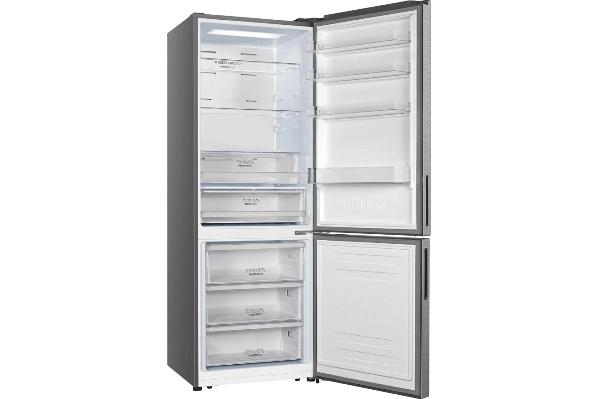 Отдельностоящий двухкамерный холодильник Gorenje NRK720EAXL4
