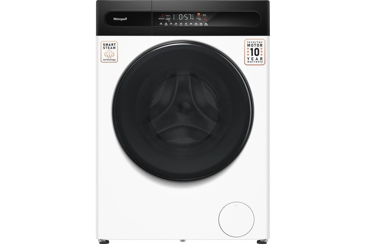 Стиральная машина с инвертором и паром Weissgauff WM 49411 Inverter Steam