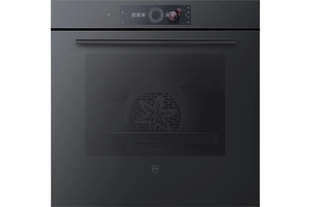 Духовой шкаф V-ZUG Combair V6000 60P черное стекло C6T-21057