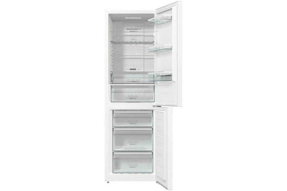 Отдельностоящий двухкамерный холодильник Gorenje NRK6192AW4