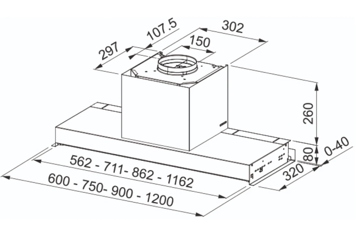 Кухонная вытяжка Franke FSTS DRIP-FREE 120 X